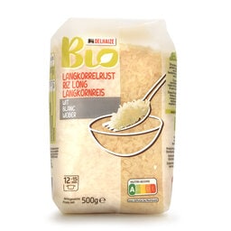 Delhaize | Bio | Rijst | Langkorrel | Bio 