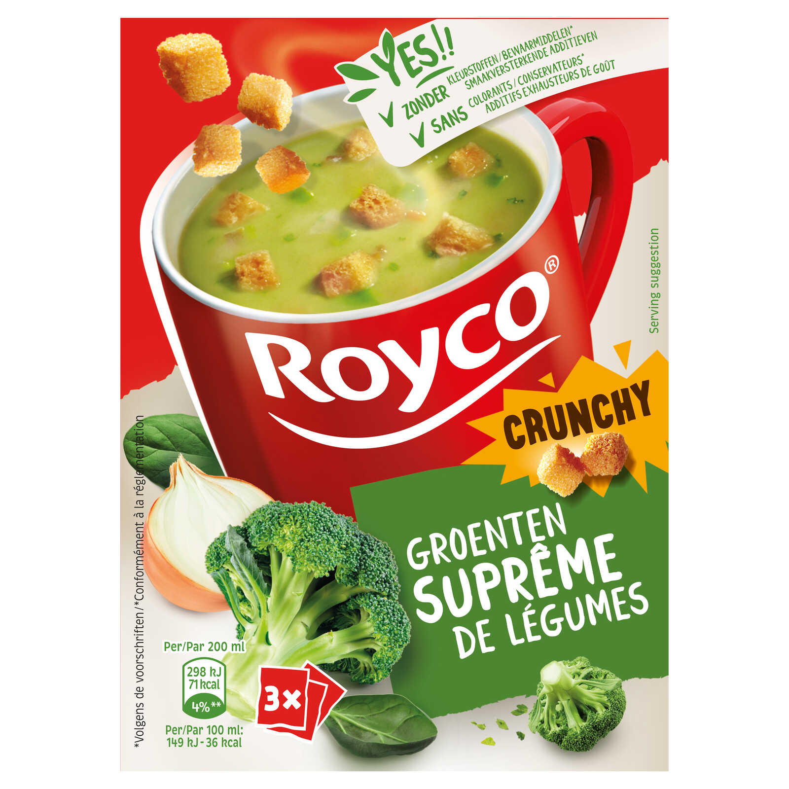 Royco Soep | Groentensupreme | Crunchy