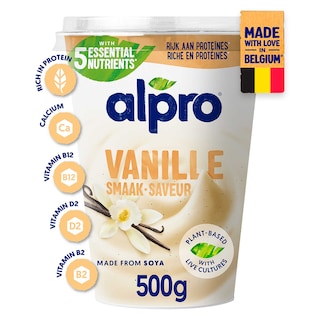 Alpro | Vanille | Plantaardig alternatief voor yoghurt 