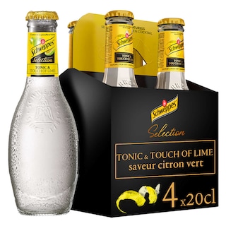 Schweppes | 4x20cl | Touch of lime 