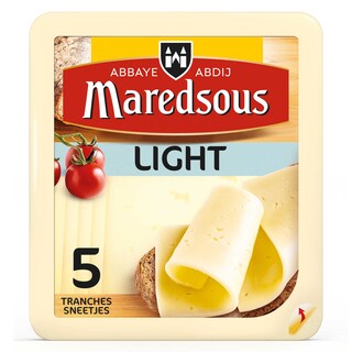 Maredsous | Fromage en tranches | Light | 140g 140 gr