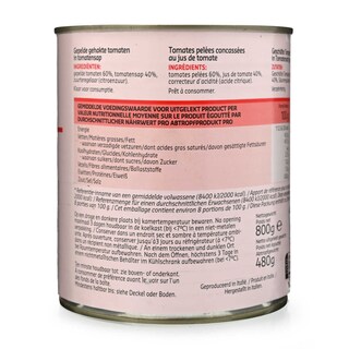 Delhaize | Tomaten | Gepeld | Blokjes 800 gr