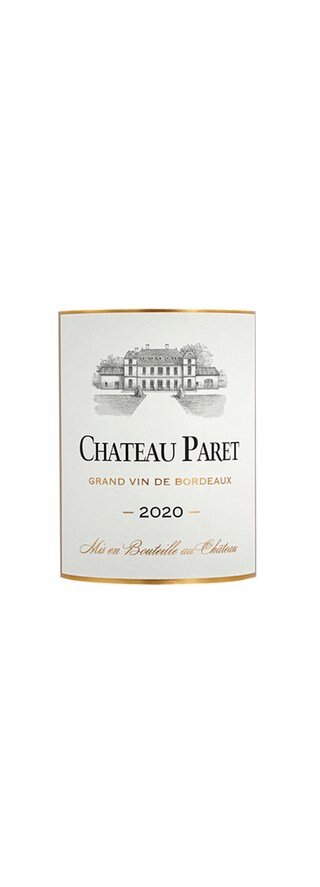Chateau Paret | Castillon - Côtes de Bordeaux | 2020 75 cl