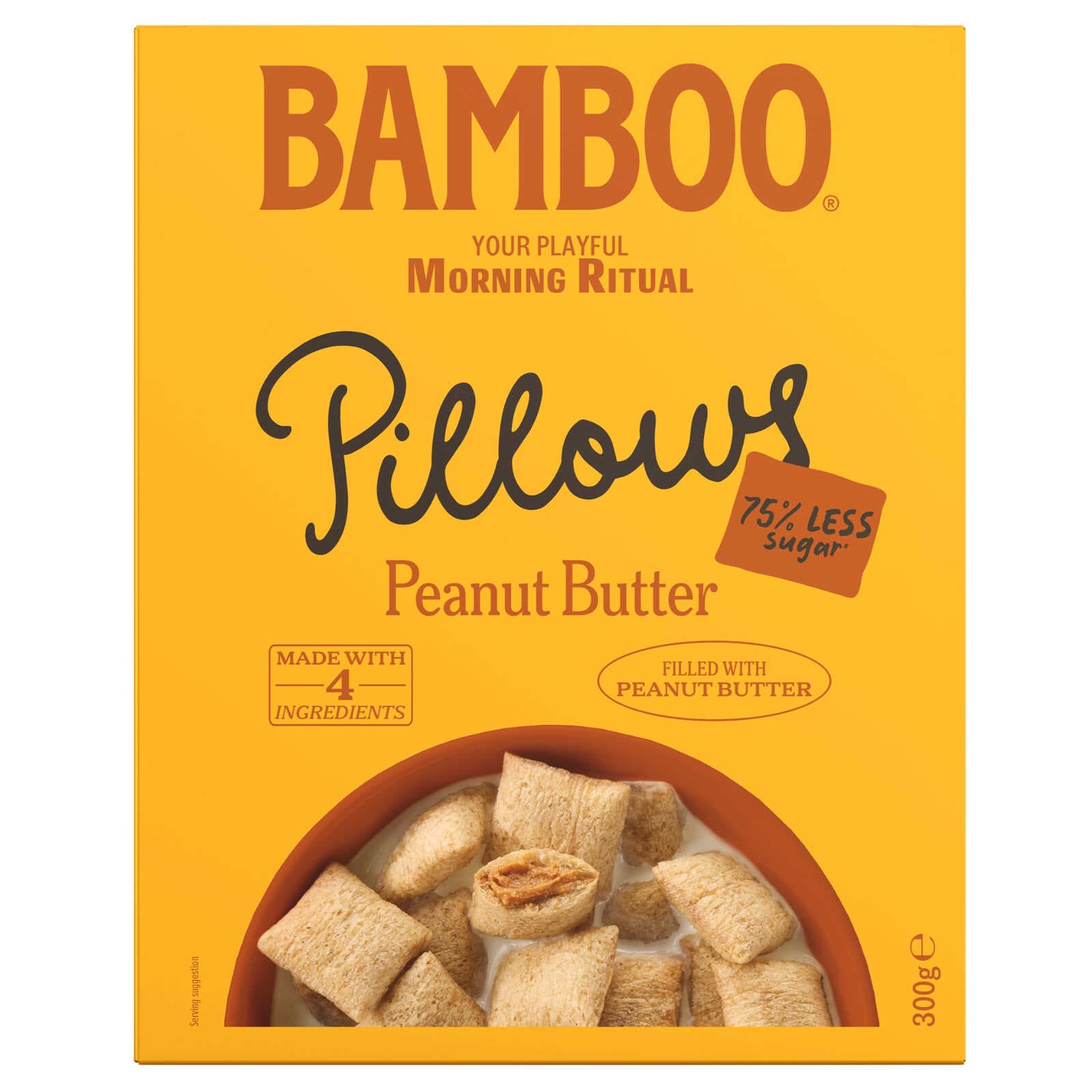 Bamboo Goodness Ontbijtgranen | Gevuld | Pindakaas