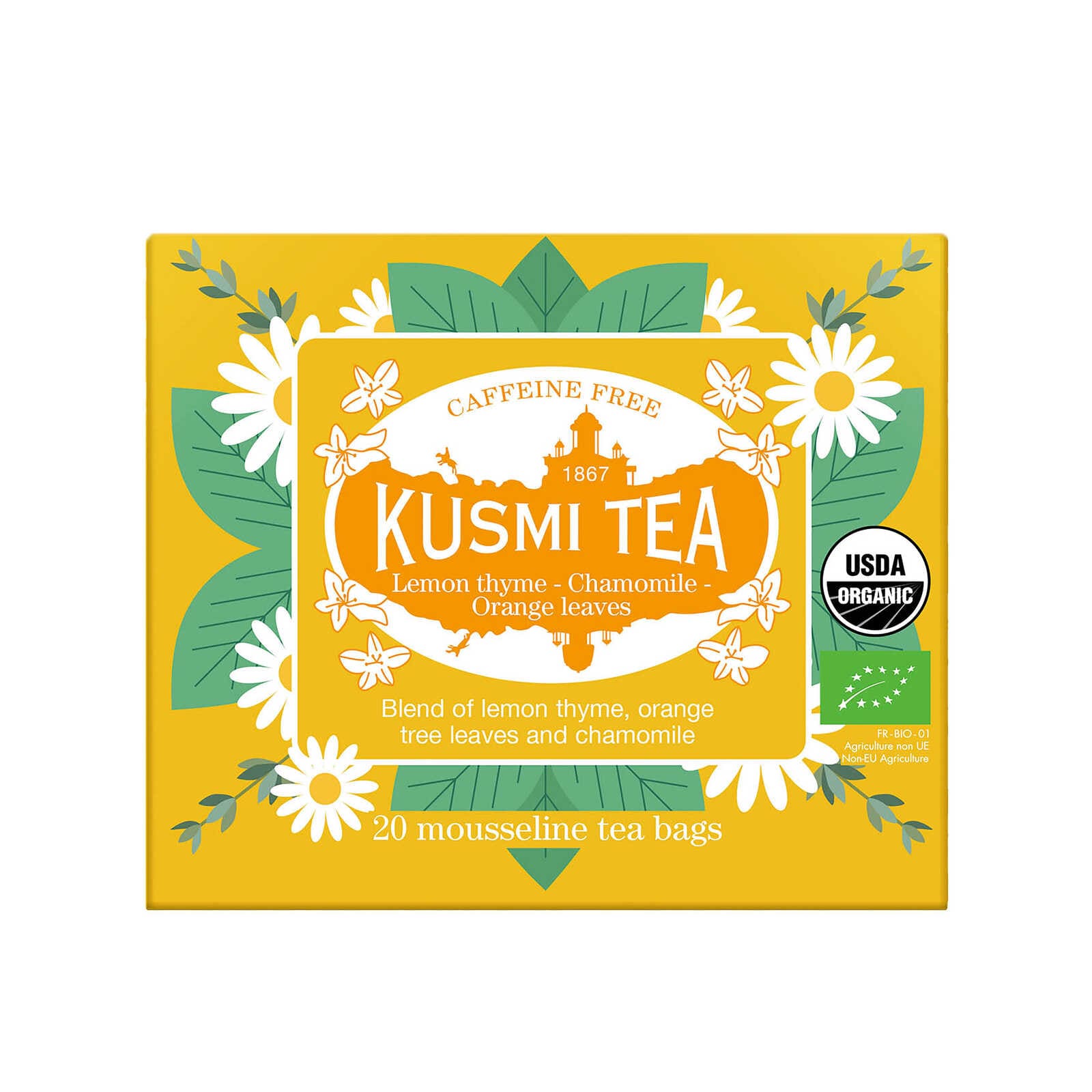 Kusmi Tea Kruidenthee | Citroentijm Kamille | Bio