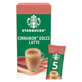 Starbucks | Oploskoffie Cappuccino Cinnamon Dolce | 5 sticks 