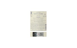 Fr Bordeaux Medoc | Château Saint Aubin 2014 