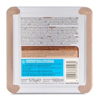 Delhaize | Roomijs | Chocolade 
