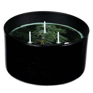 Spaas | 3-wiekenkaars in glas | groen 