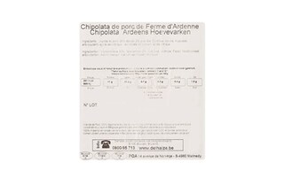 Delhaize | Chipolata | Hoevevarken | Ardens +/- 350 gr