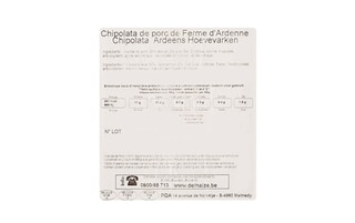 Delhaize | Chipolata | Hoevevarken | Ardens 
