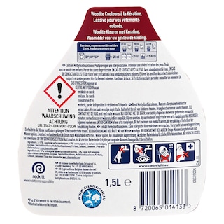 Woolite | Wasmiddel | Vloeibaar | Gekleurde Was | 1,5L 