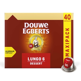 Douwe Egberts | Koffie | Lungo | Dessert 6 | Caps 
