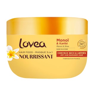 Lovea | Masque cheveux | Monoï & Karité 