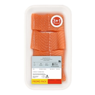 Delhaize | ZALMFILET 3+1 PROMOPACK 