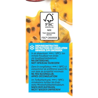 Delhaize | Cubes | Fruit de la passion 250 gr