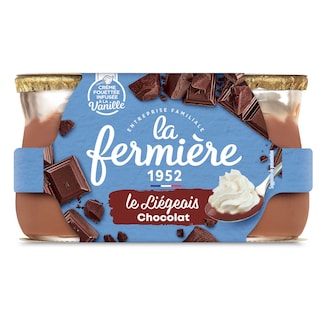 La Fermière | Roomdessert | Liegeois | Chocolade 