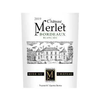 France -- Frankijk | Bordeaux | Chateau Merlet 2019 W 