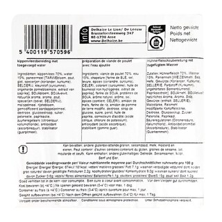 Delhaize | Dino burger | Kip 200 gr