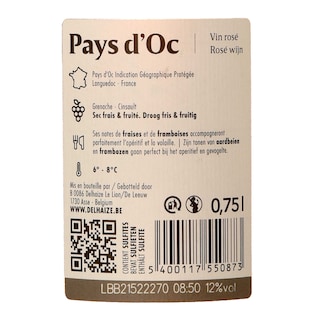 Delhaize | Pays d'Oc | Rose Gris 
