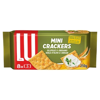 LU | Mini Crackers | Toasts | Mini | Olijfolie | Oregano 