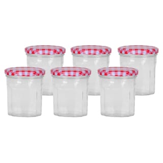 Maxime Home | Pots Confiture | + Couvercle | 400ml 6 pc