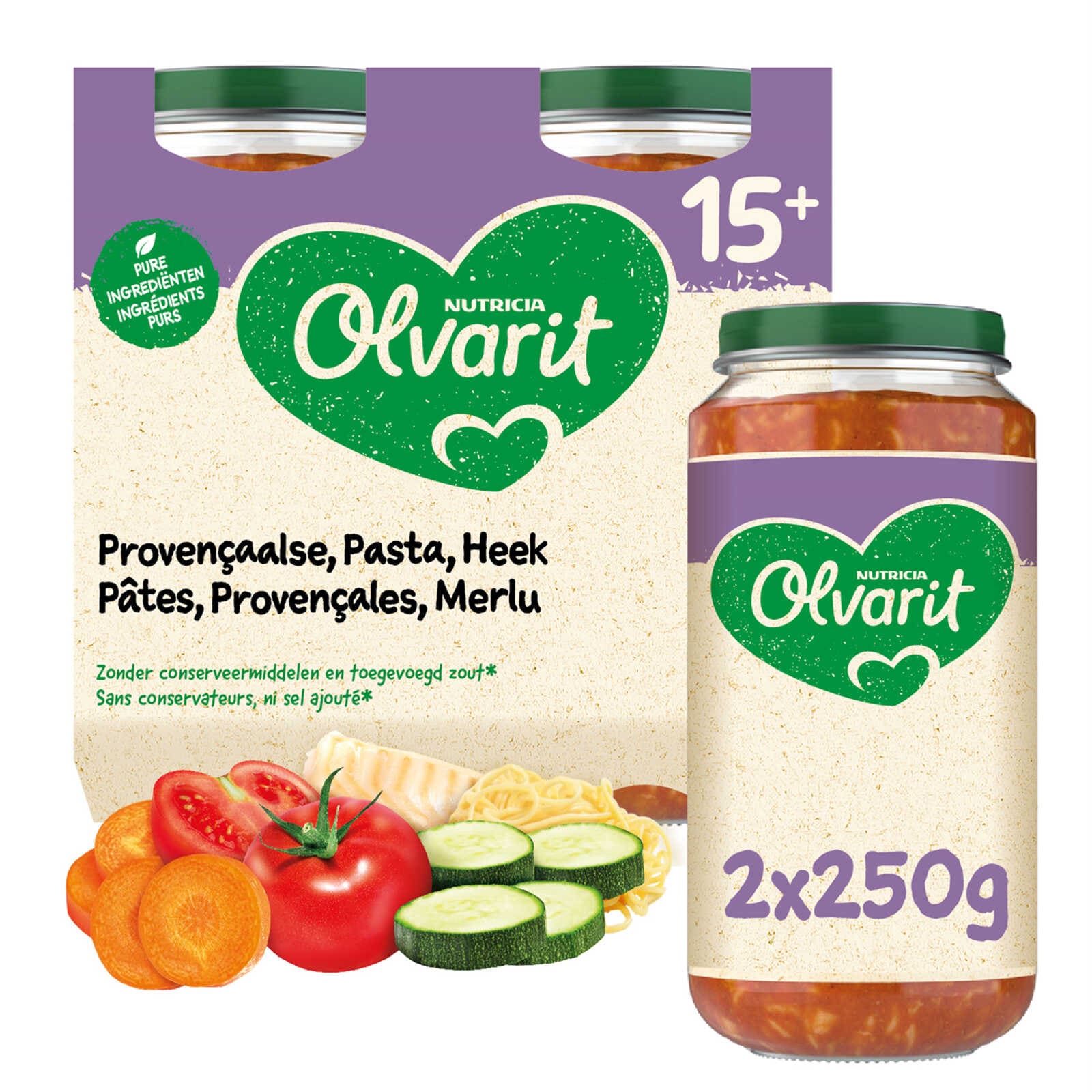 Olvarit Maaltijd | Provençaalse pasta Vis | 15M