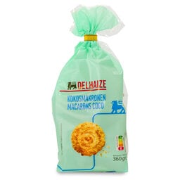 Delhaize | Biscuits | Macarons a la Noix de Coco 