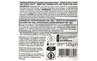 Delhaize | Kipfilet | Zonder Nitriet 125 gr