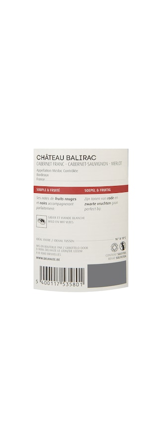 Chateau Balirac | Médoc 75 cl