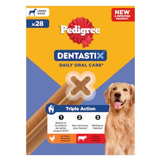 Pedigree | Snacks chien | Hygiène buccale | Large | 