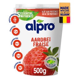 Alpro | Aardbei | Plantaardig alternatief voor yoghurt 