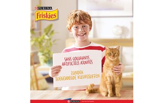 Friskies | Purina | Aliment chat | Adulte |Poulet & Légumes 