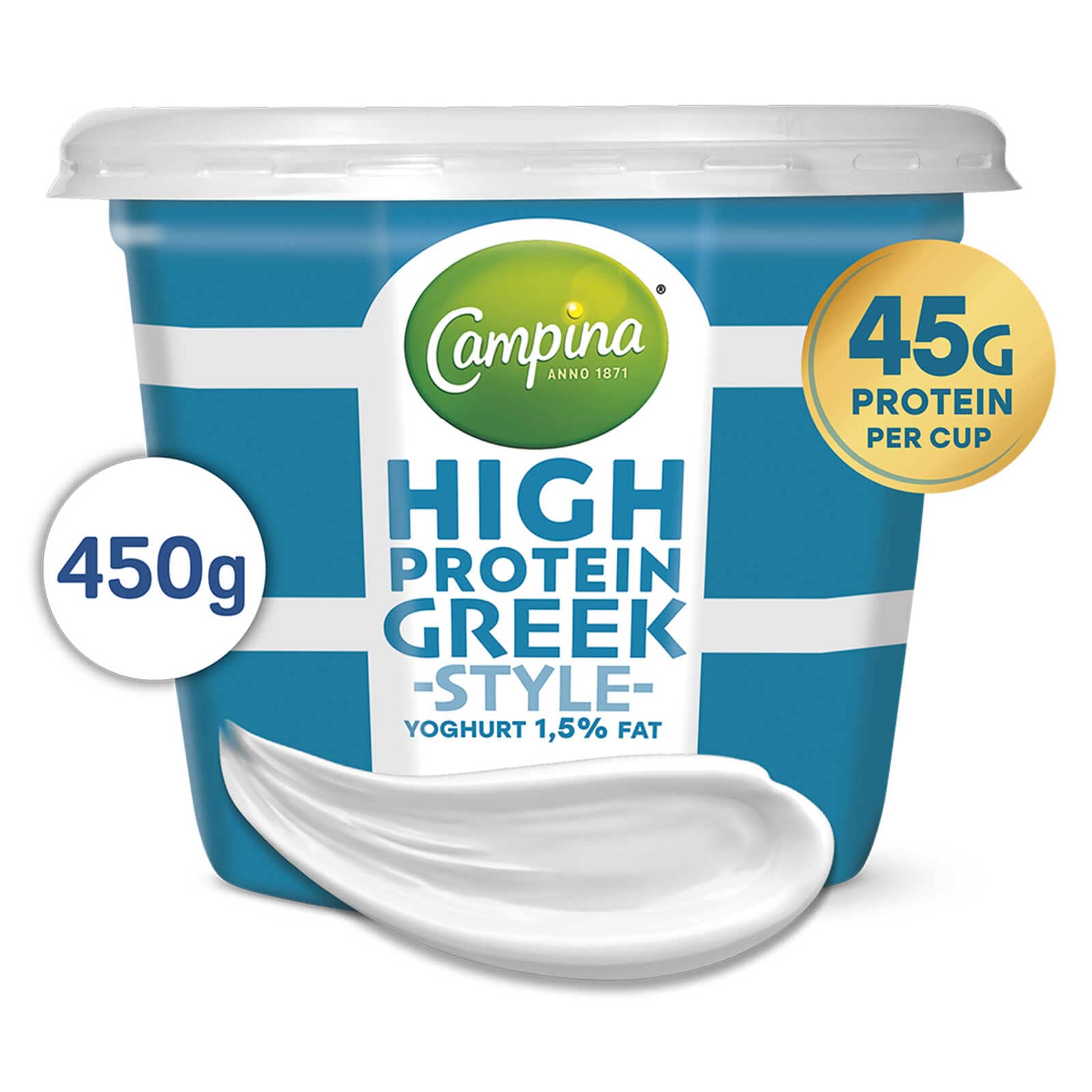 Campina Greek Style Yoghurt | High Protein | 1,5%