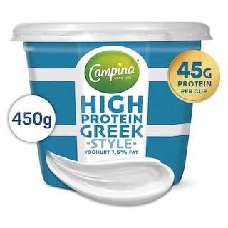 Campina | Greek Style Yoghurt | High Protein | 1,5% 450 gr