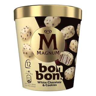 Magnum | Bonbon | Witte chocolade | Cookie 12 x 1,7 cl