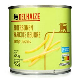 Delhaize | Haricots beurre | Très fins 