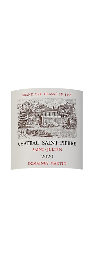 Chateau Saint-Pierre | Saint-Julien Grand Cru Classé | 2020 