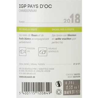 France - Frankrijk | Oc IGP | Oc IGP Chardonnay 2014 