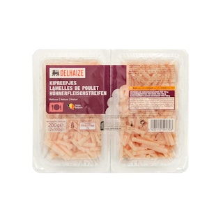 Delhaize | Kippenreepjes 200 gr