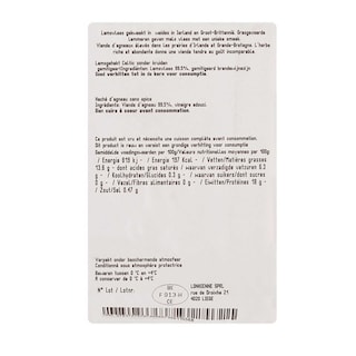 Delhaize | Gehakt | Lam | Zonder kruiden 