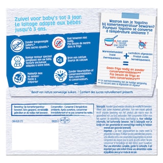 Nestlé | Yogolino | Melkdessert | Natuur | 6 maanden 4 x 100 gr