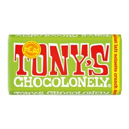Tony's Chocolonely | Chocolade | Melk | Hazelnoot Crunch | Fairtrade 