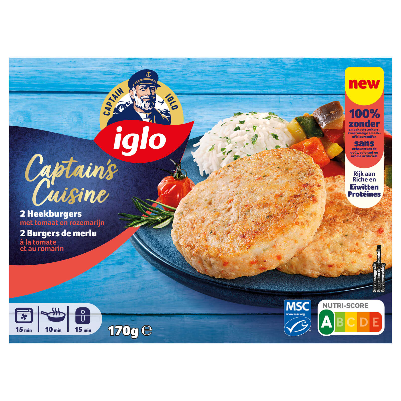 Iglo HeekBurger | Tomaat | Rozemarijn