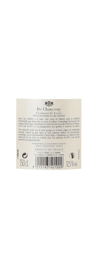De Chanceny | Crémant de Loire | Brut 