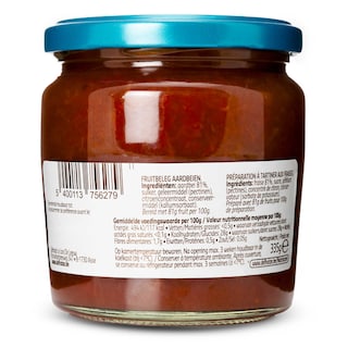 Delhaize | Confiture | Fraises | 81% 335 gr