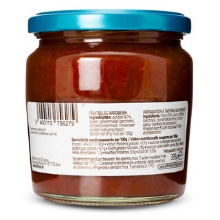 Delhaize | Confituur | Aardbeien | 81% 