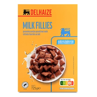 Delhaize | Ontbijtgranen | Milk Fillies 725 gr