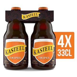 Kasteel | Bière blonde | Triple | 11% ALC. | Bouteille 4 x 33 cl