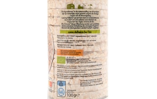 Delhaize | Bio | Rijstwafels | met zout | Bio 